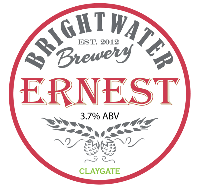 Brightwater Brewery Earnest poster