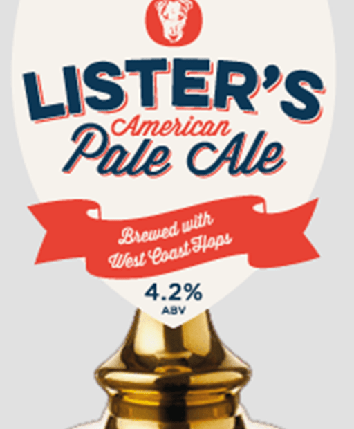 Listers American Pale Ale poster