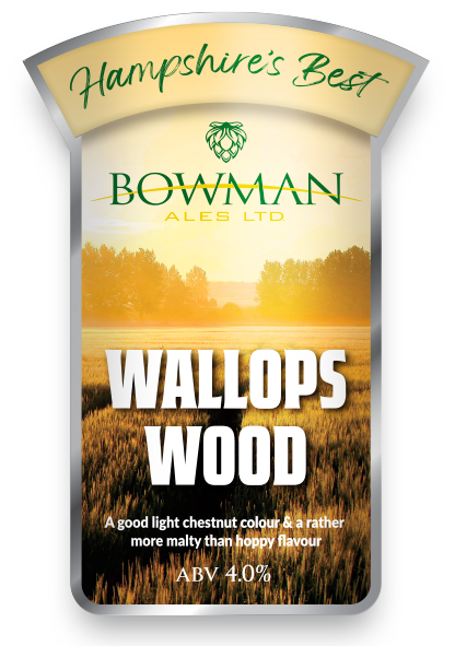 Bowmna Wallps Wood poster