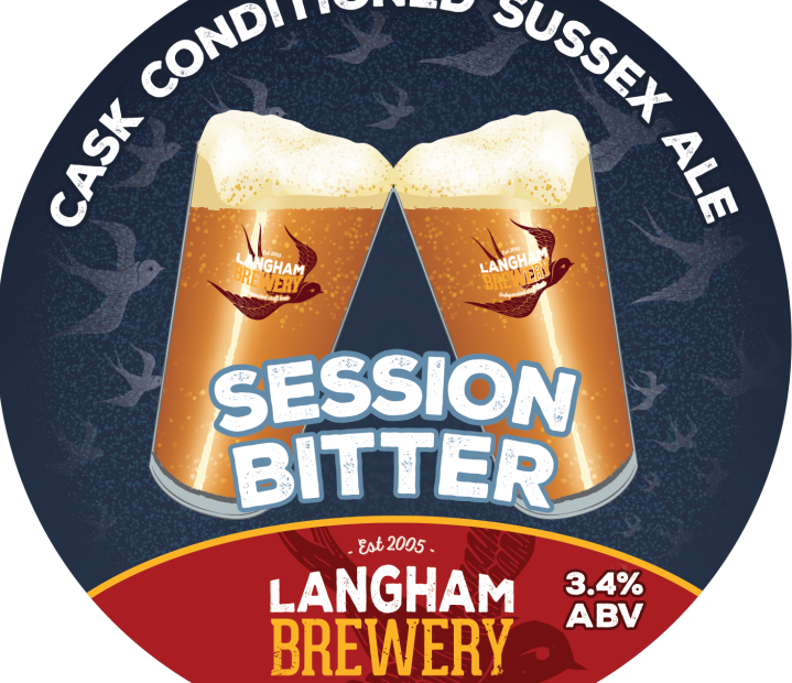 Langham Brewery Session Bitter poster