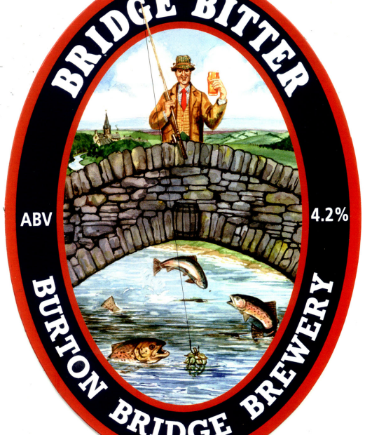 Burton Bridge Bridge bitter poster