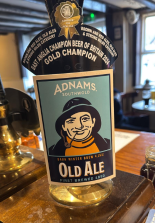 Adnams Old Ale pump