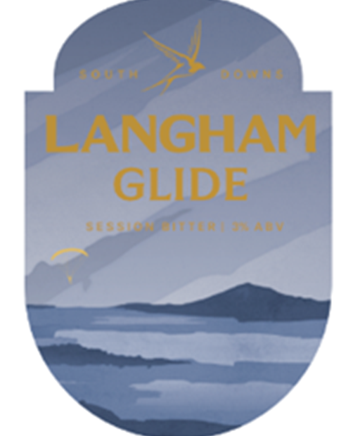 Langham Brewery Glide poster