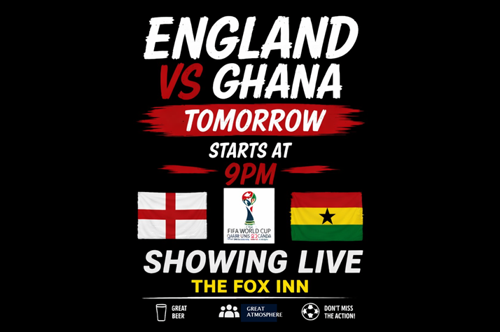 Fox England v Ghana